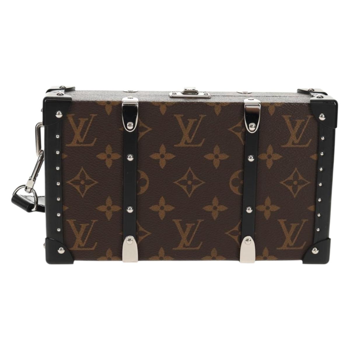 LOUIS VUITTON Monogram Macassar Wallet Trunk Long Wallet M20250 LV Auth 148520SAM