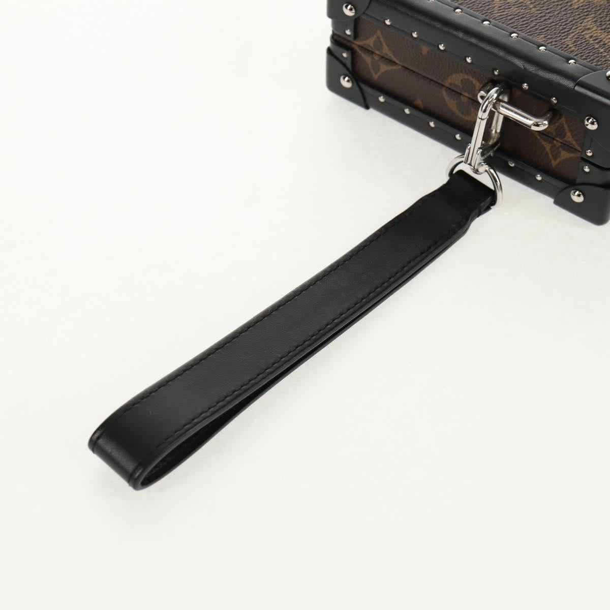 LOUIS VUITTON Monogram Macassar Wallet Trunk Long Wallet M20250 LV Auth 148520SAM