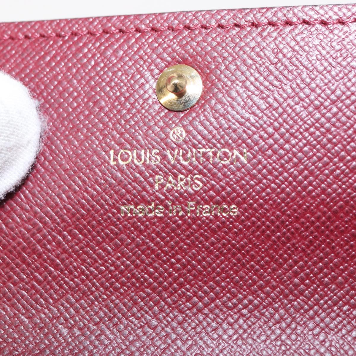 LOUIS VUITTON Damier Ebene Multicles 4 Label collection N63082 LV Auth 148542V