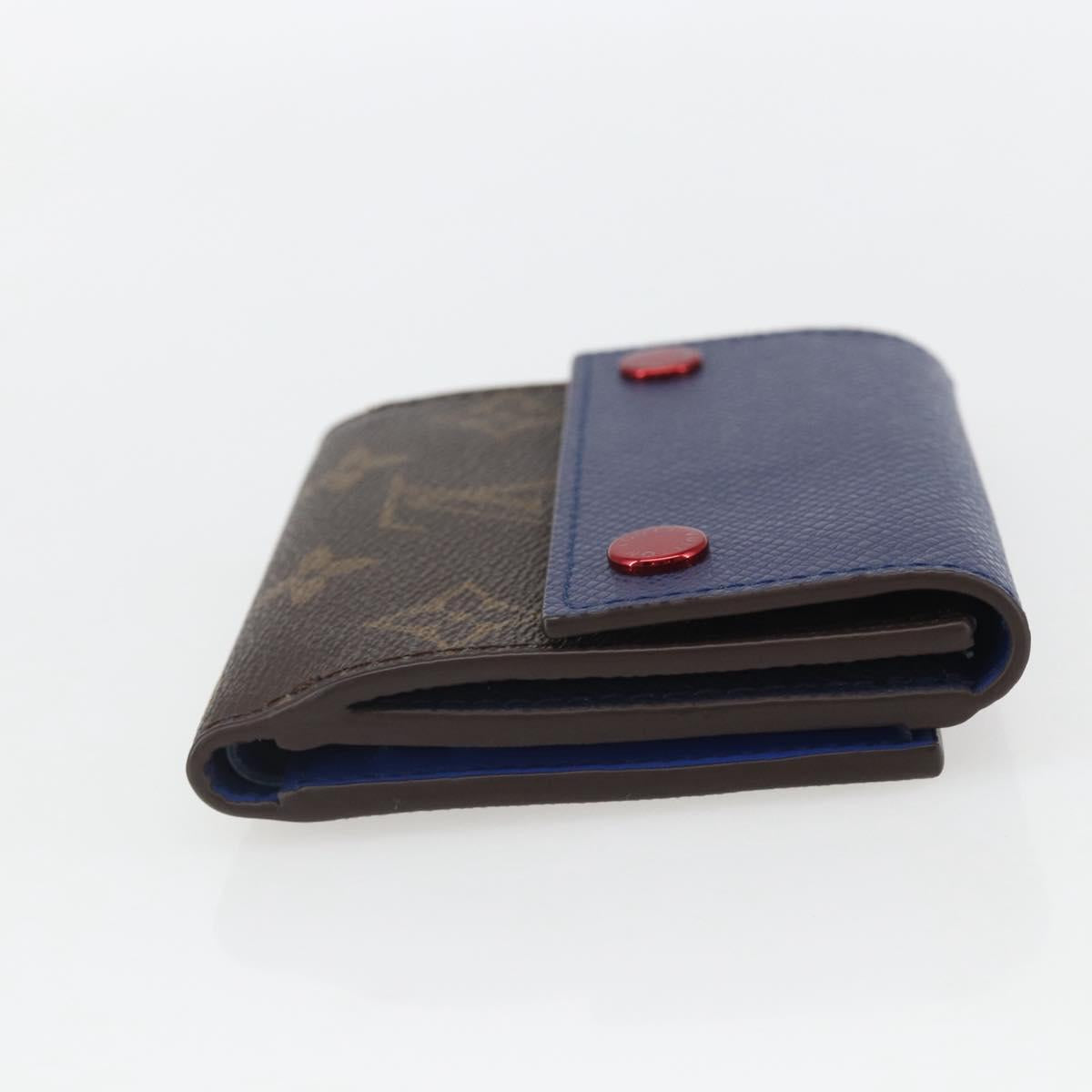 LOUIS VUITTON Taiga Compact Wallet M63041 LV Auth 148545SAM