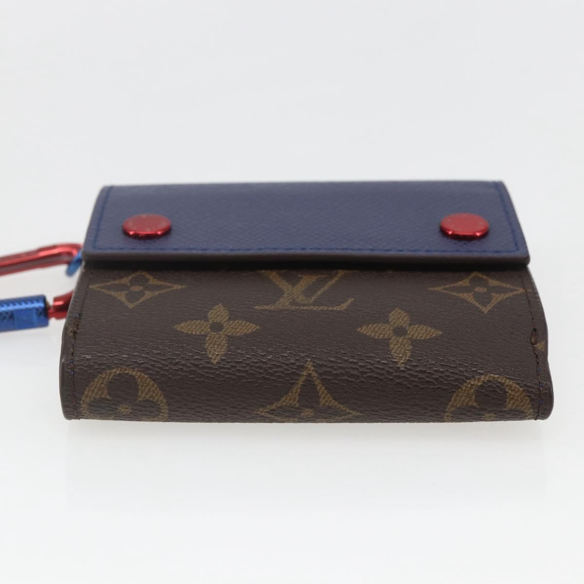 LOUIS VUITTON Taiga Compact Wallet M63041 LV Auth 148545SAM