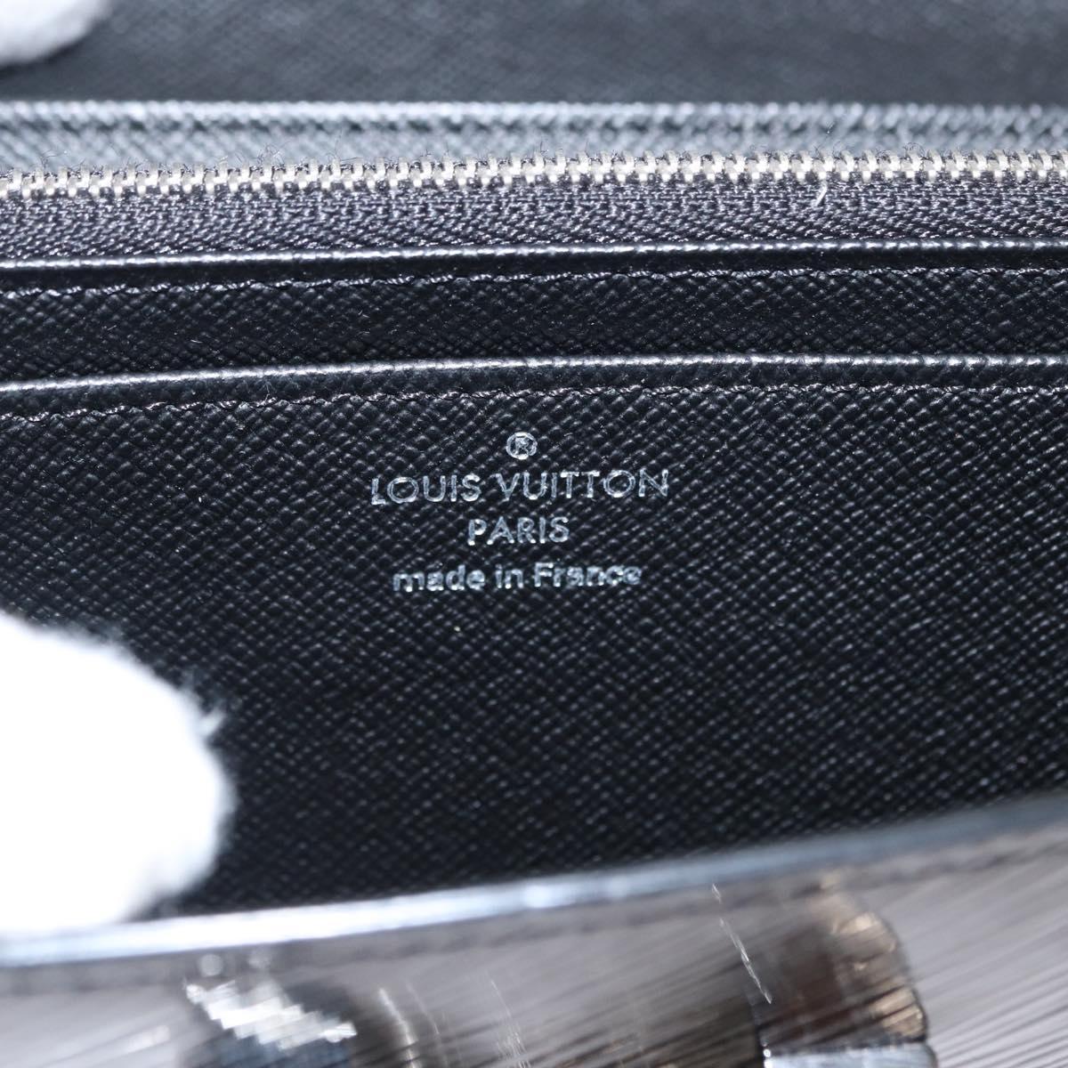 LOUIS VUITTON Epi Portefeuille Twist Wallet Black LV Auth 148555V