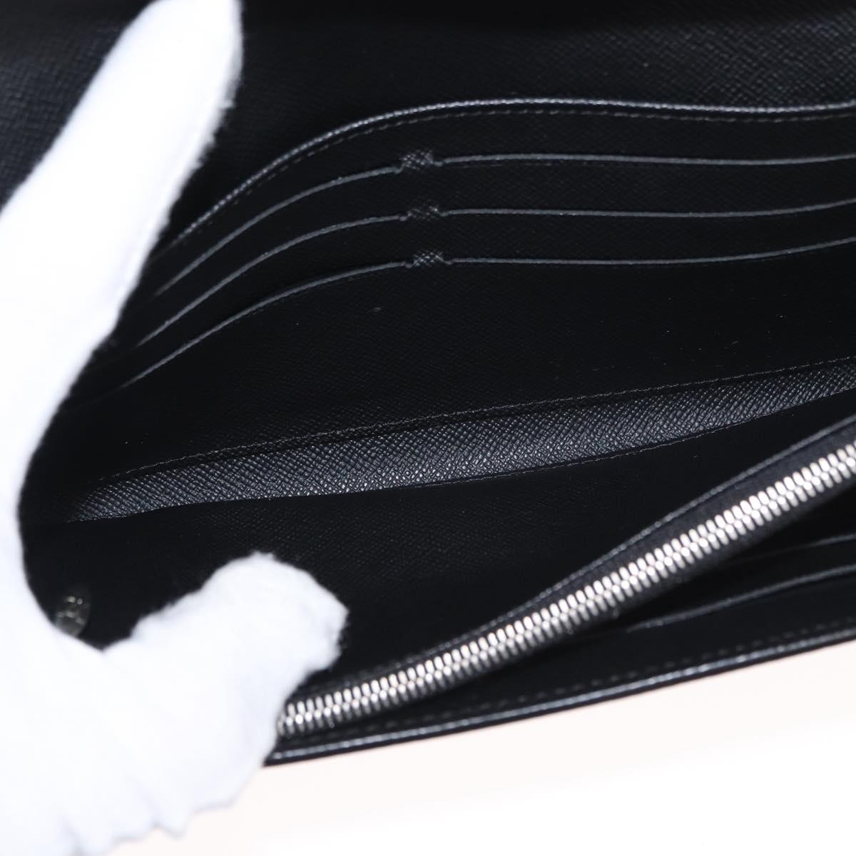 LOUIS VUITTON Epi Portefeuille Twist Wallet Black LV Auth 148555V