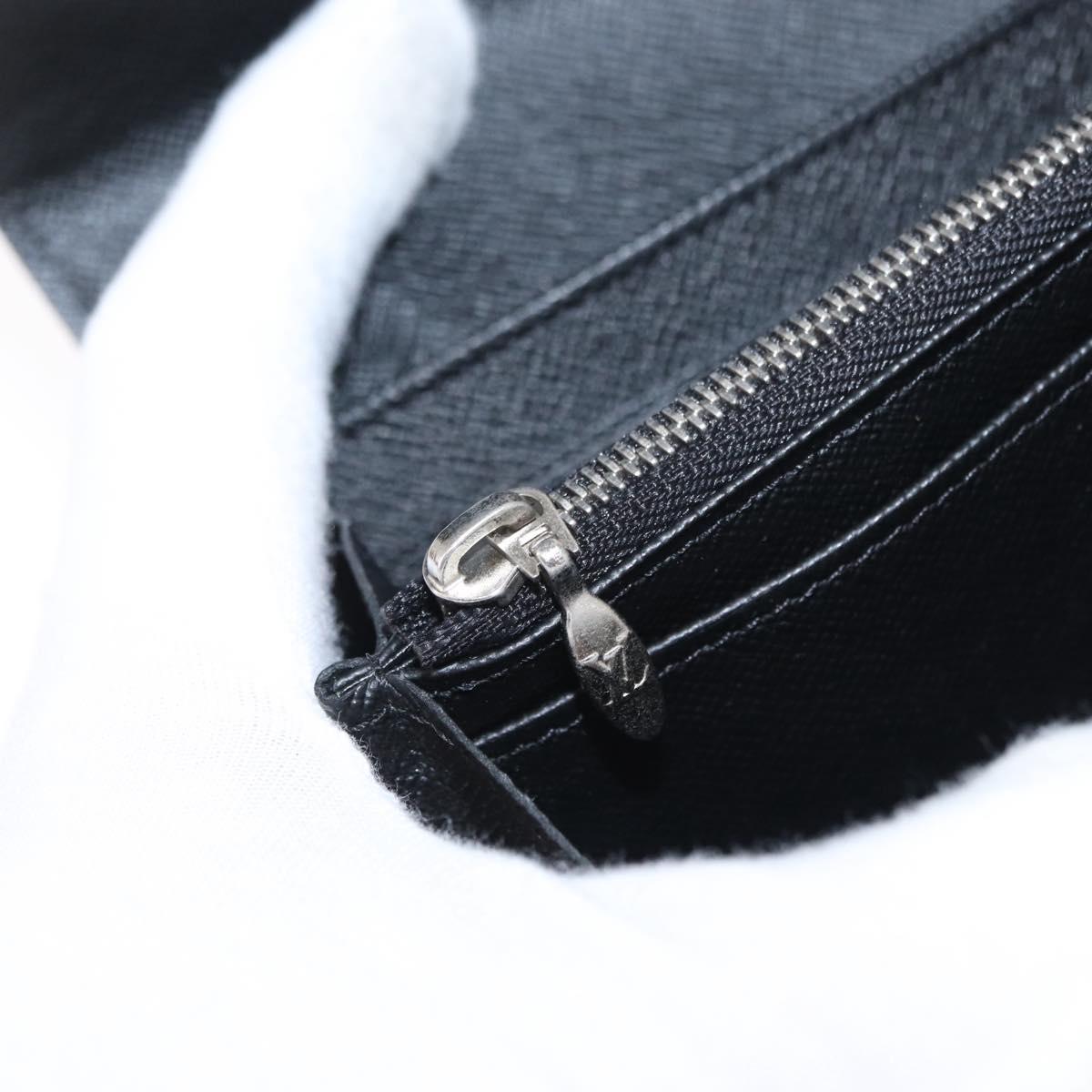 LOUIS VUITTON Epi Portefeuille Twist Wallet Black LV Auth 148555V