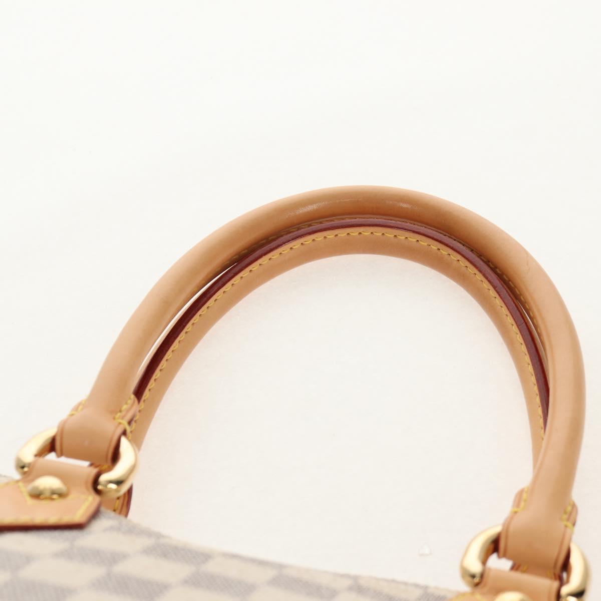 LOUIS VUITTON Damier Azur Saleya PM Tote Bag N51186 LV Auth 148622SAV