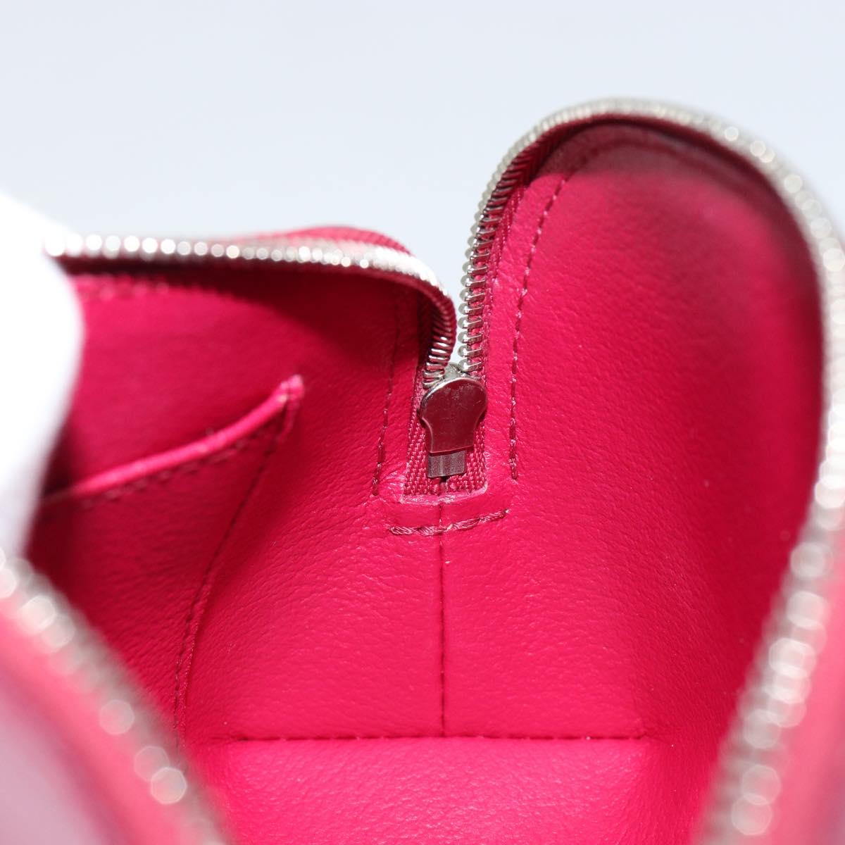 LOUIS VUITTON Epi Pochette Cosmetic PM Cosmetic Pouch Fuchsia M41114 Auth 148633