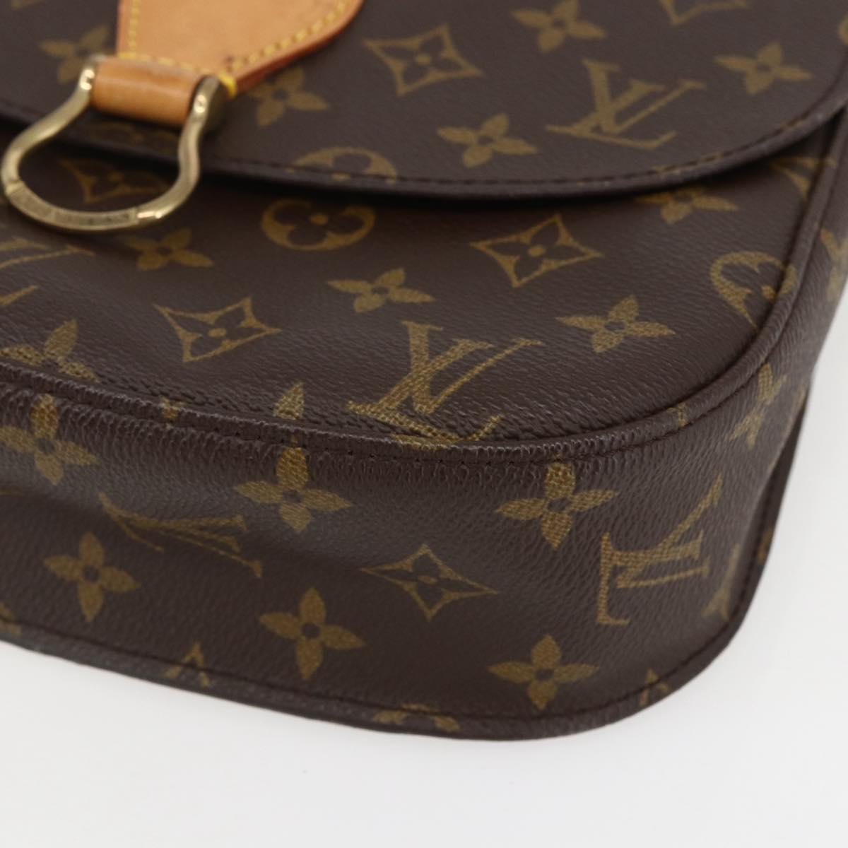 LOUIS VUITTON Monogram Saint Cloud GM Shoulder Bag M51242 LV Auth 148634
