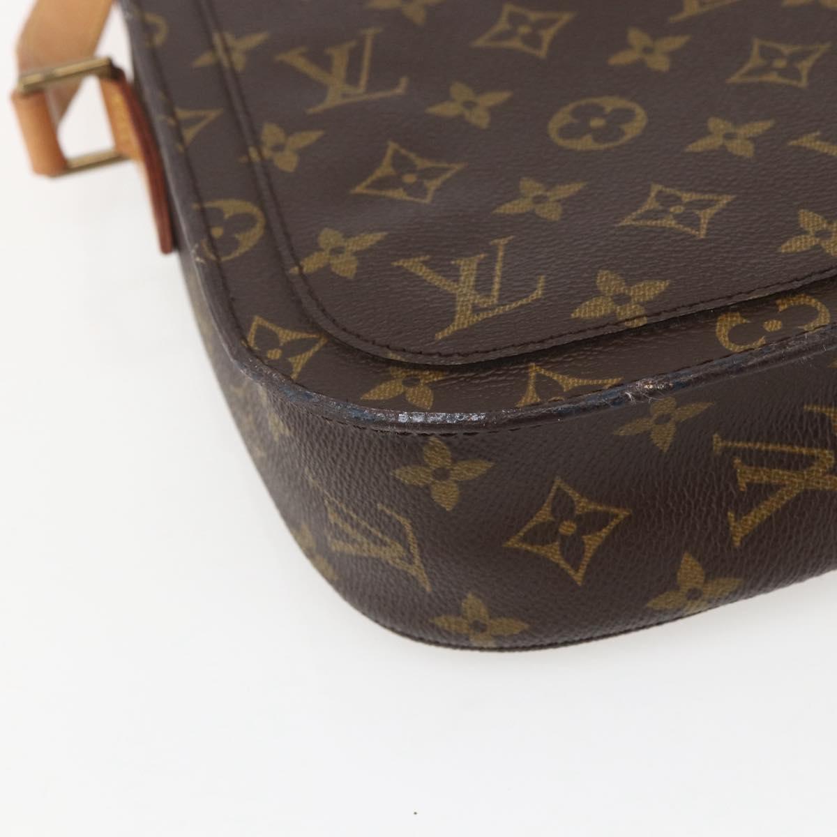 LOUIS VUITTON Monogram Saint Cloud GM Shoulder Bag M51242 LV Auth 148634