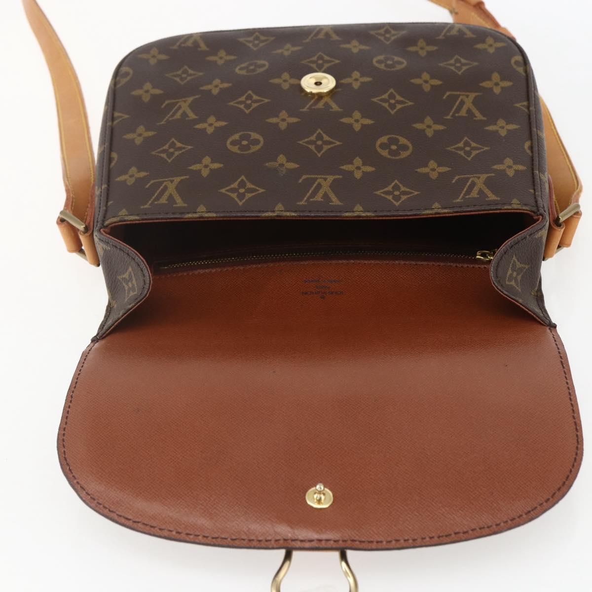 LOUIS VUITTON Monogram Saint Cloud GM Shoulder Bag M51242 LV Auth 148634