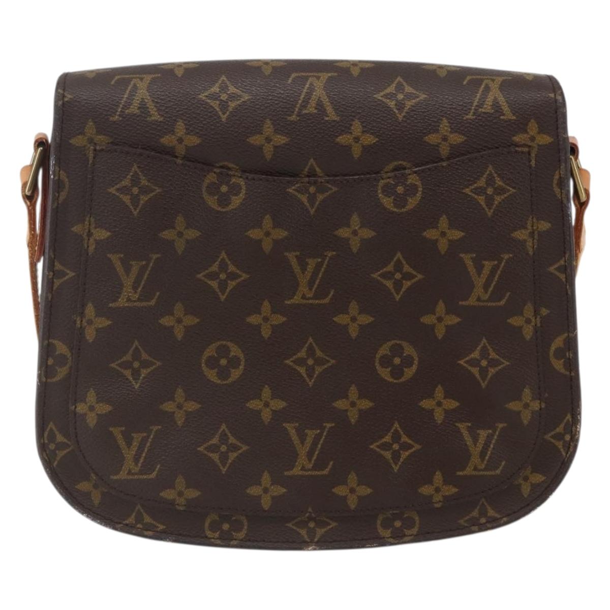 LOUIS VUITTON Monogram Saint Cloud GM Shoulder Bag M51242 LV Auth 148634