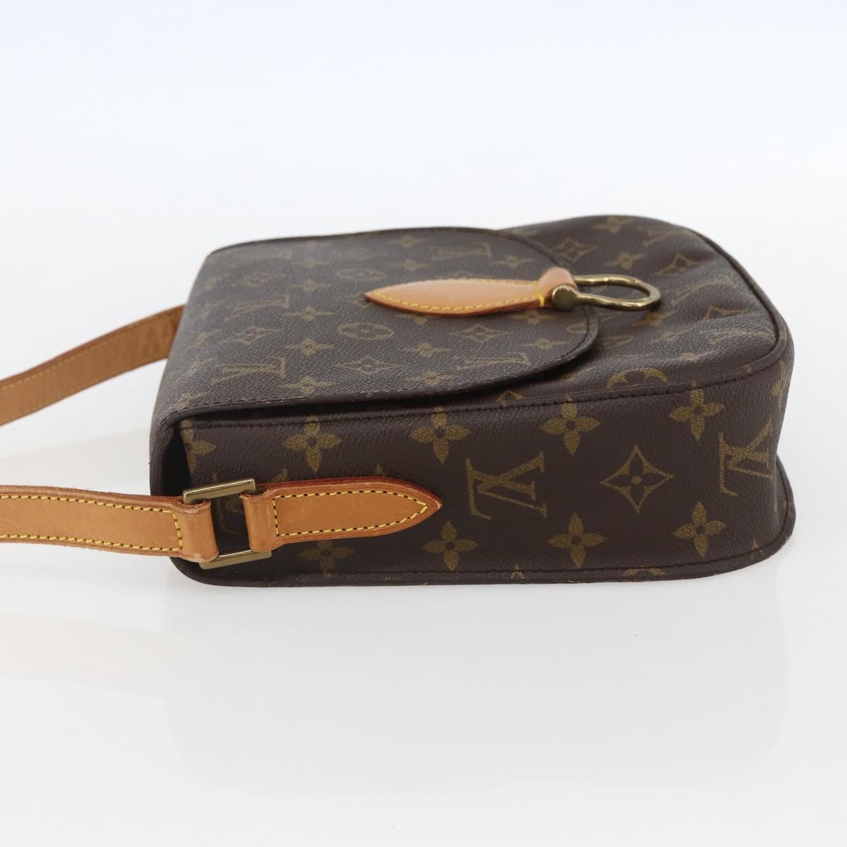 LOUIS VUITTON Monogram Saint Cloud GM Shoulder Bag M51242 LV Auth 148634