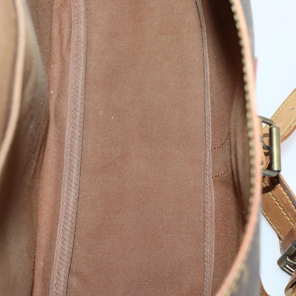 LOUIS VUITTON Monogram Saumur 35 Shoulder Bag M42254 LV Auth 148638