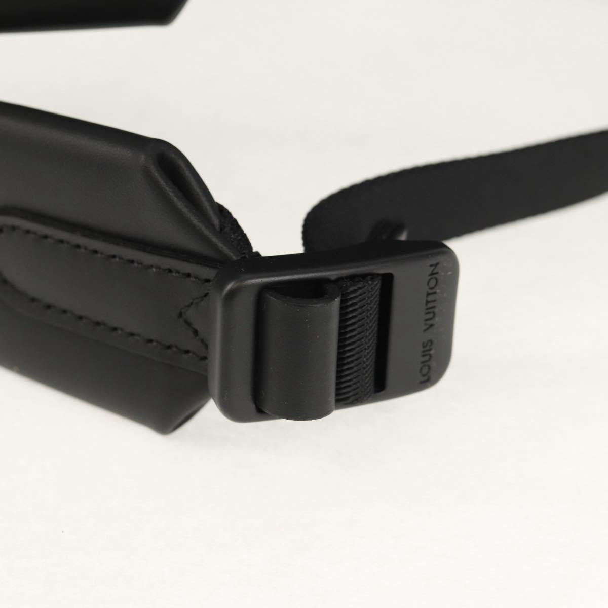 LOUIS VUITTON Monogram Shadow Discovery Backpack PM Black M46553 Auth 148639SM