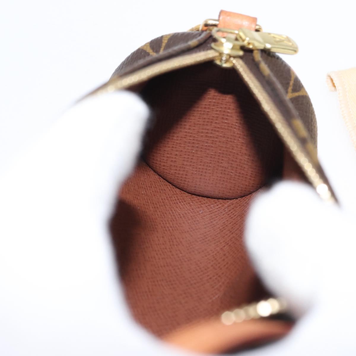 LOUIS VUITTON Monogram Papillon Pouch LV Auth 148641