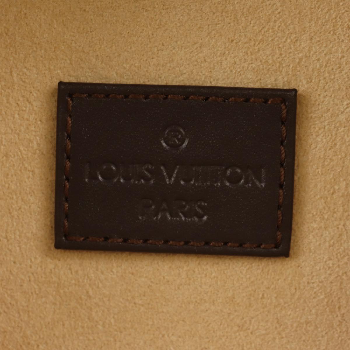 LOUIS VUITTON Tambour Date Watches Stainless Steel Silver Q1111 LV Auth 148644M