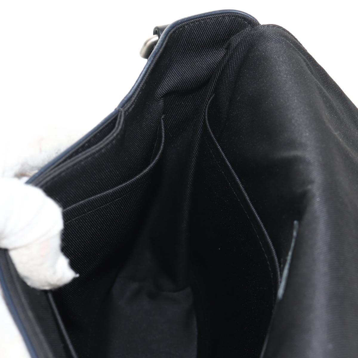 LOUIS VUITTON Damier Infini District PM Shoulder Bag Onyx N41033 Auth 148646AV