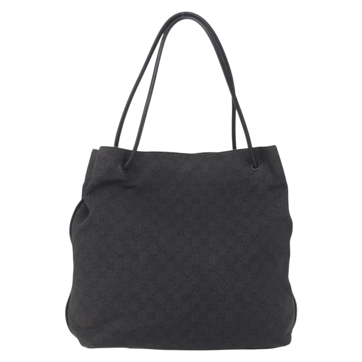 GUCCI GG Canvas Shoulder Bag Brown 101340 Auth 148648