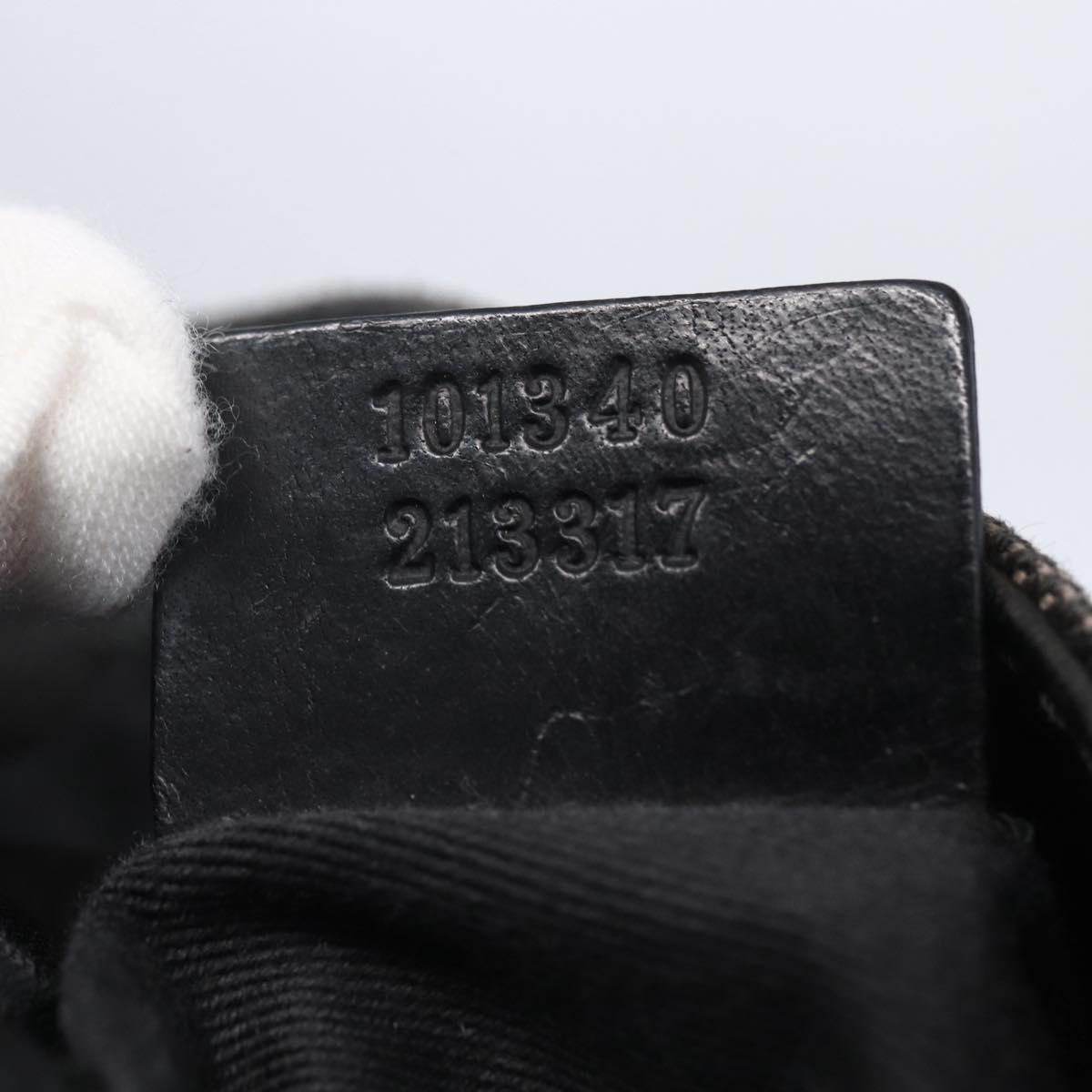 GUCCI GG Canvas Shoulder Bag Brown 101340 Auth 148648