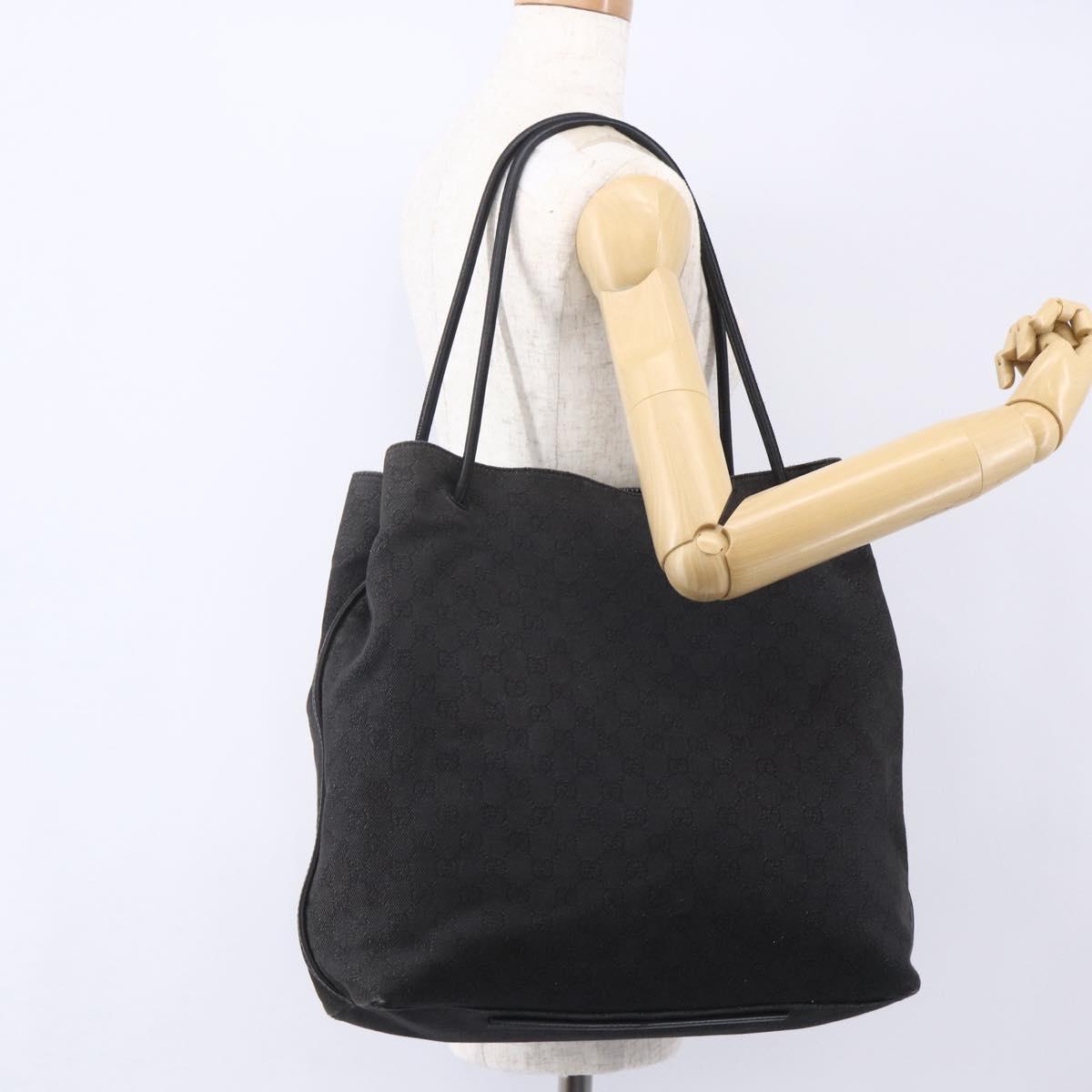 GUCCI GG Canvas Shoulder Bag Brown 101340 Auth 148648