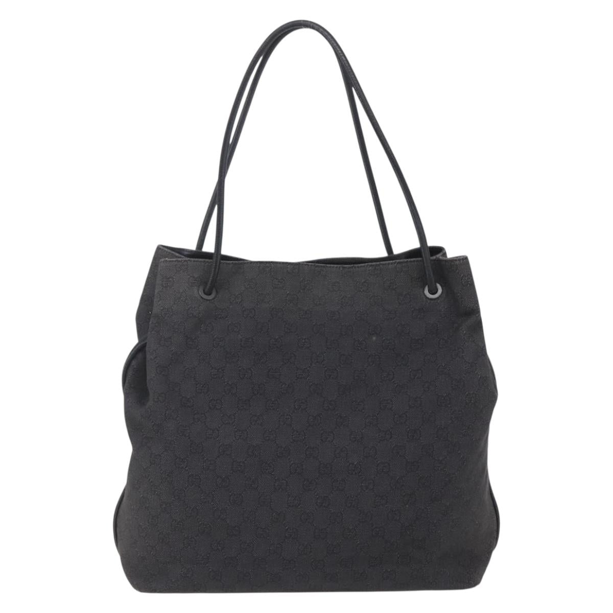 GUCCI GG Canvas Shoulder Bag Brown 101340 Auth 148648