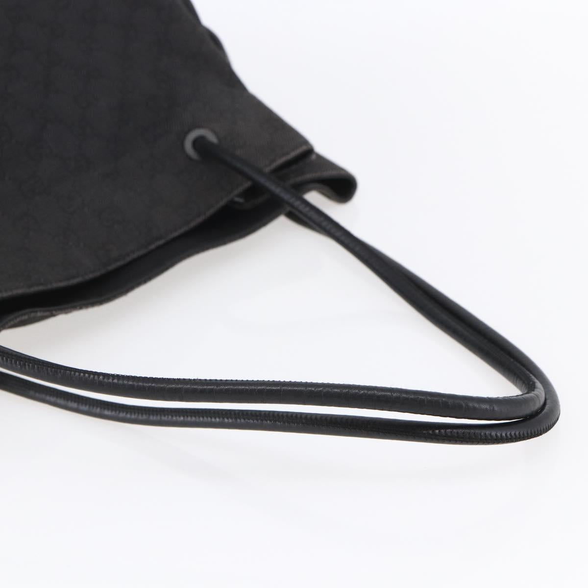 GUCCI GG Canvas Shoulder Bag Brown 101340 Auth 148648