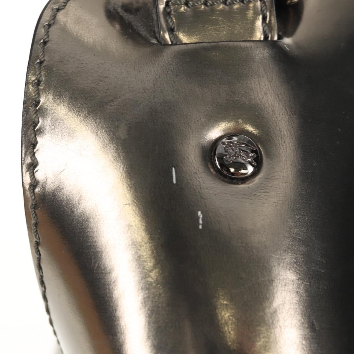 BURBERRY Nova Check Shoulder Bag PVC Beige Auth 148649V