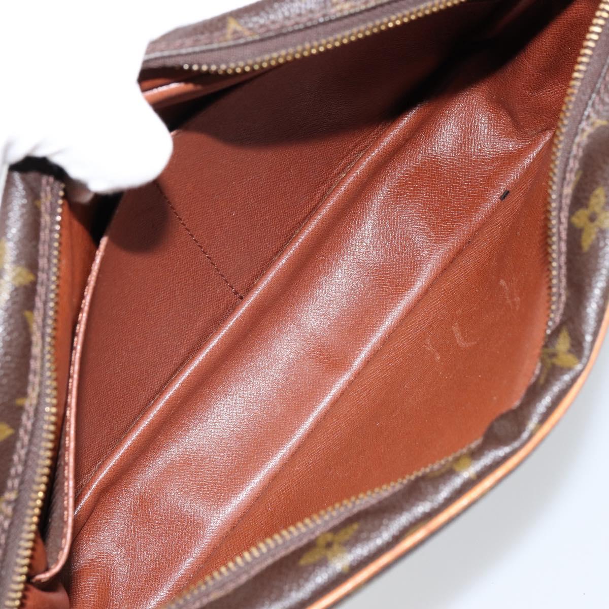 LOUIS VUITTON Monogram Compiegne 28 Clutch Bag M51845 LV Auth 148657