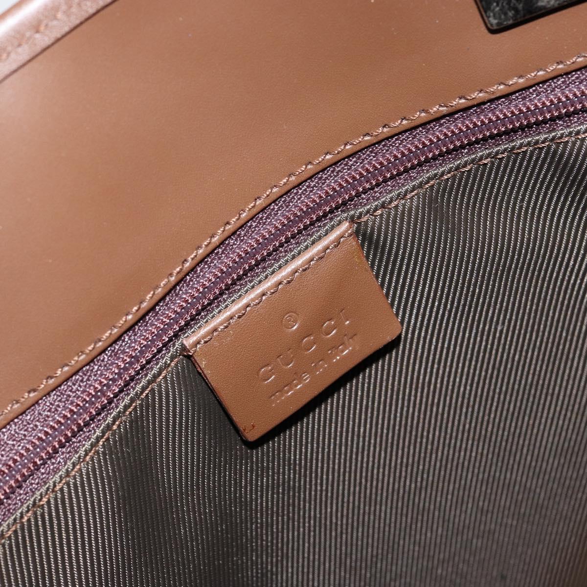GUCCI GG Canvas Shoulder Bag Beige Gold 002 1098 3444 Auth 148662