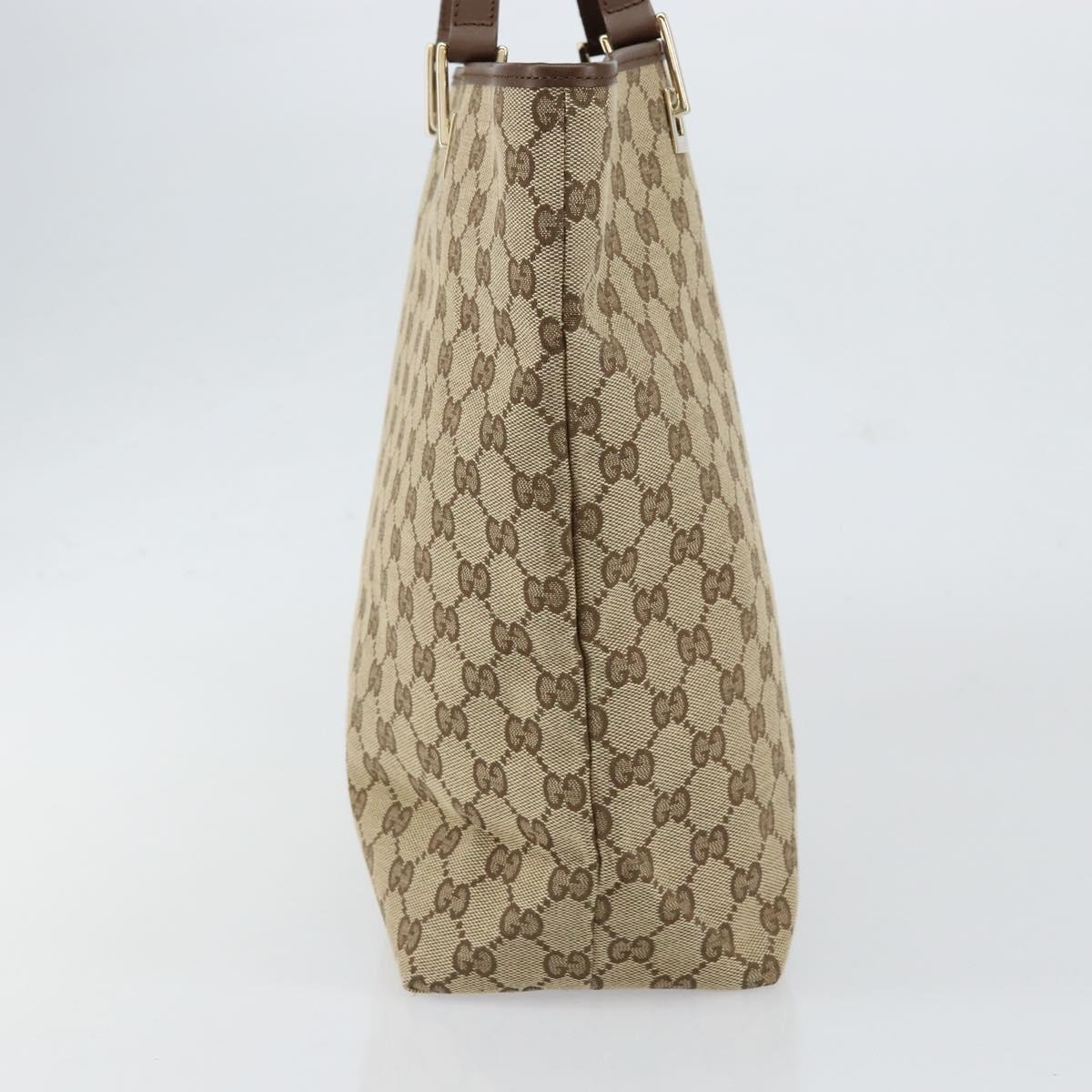 GUCCI GG Canvas Shoulder Bag Beige Gold 002 1098 3444 Auth 148662