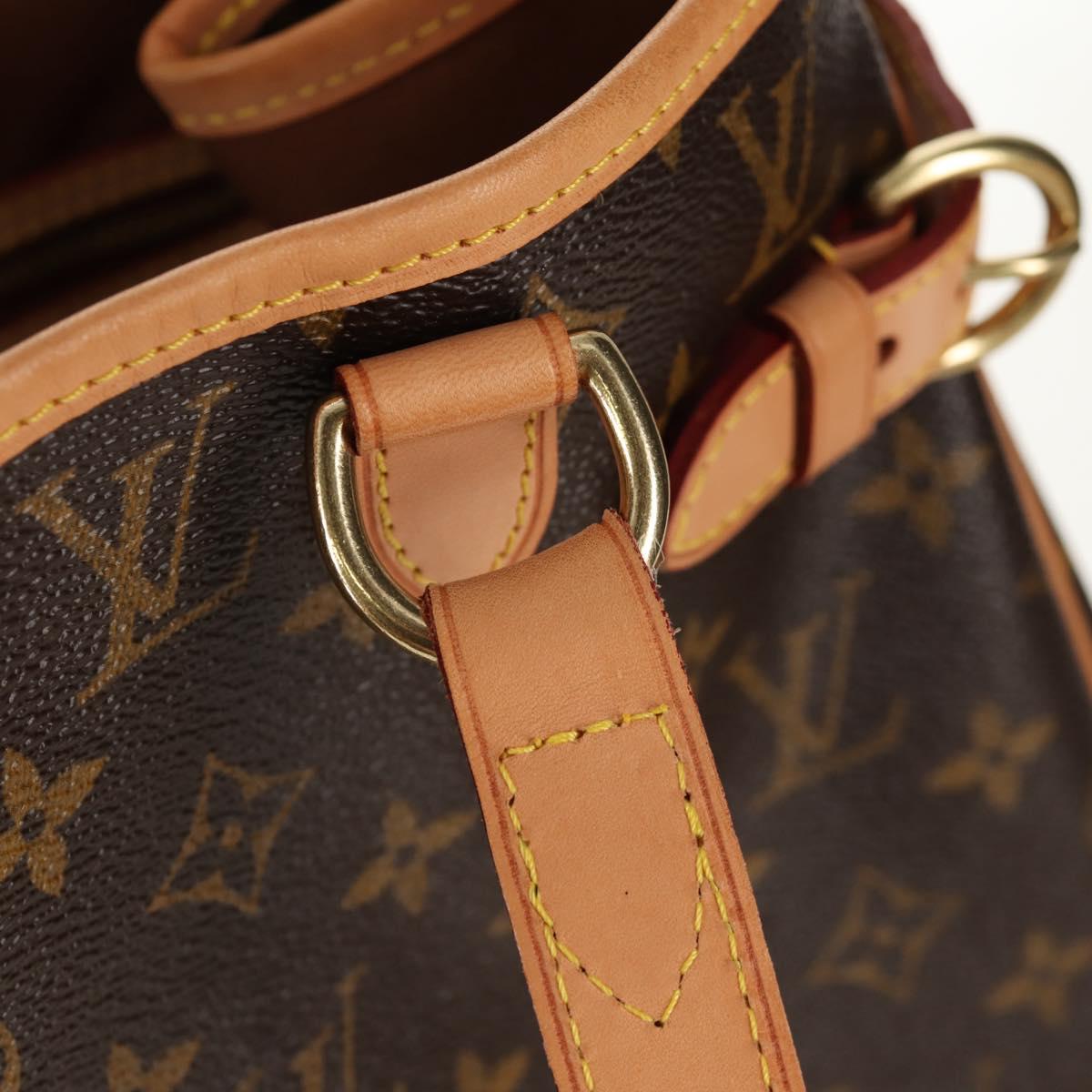 LOUIS VUITTON Monogram Batignolles Vertical Tote Bag M51153 LV Auth 148670SAV