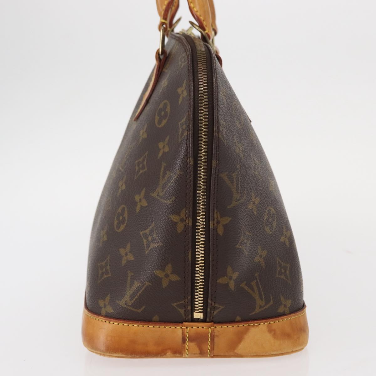 LOUIS VUITTON Monogram Alma Hand Bag M51130 LV Auth 148678