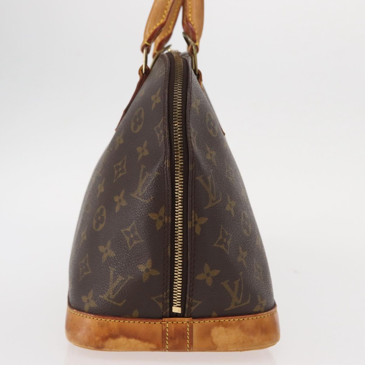 LOUIS VUITTON Monogram Alma Hand Bag M51130 LV Auth 148678
