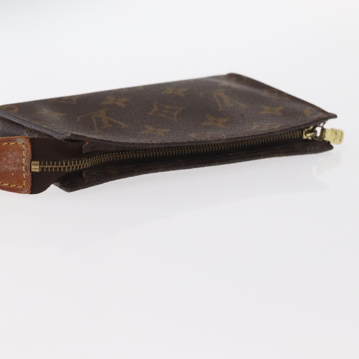 LOUIS VUITTON Monogram Bucket PM Accessory Pouch LV Auth 148679