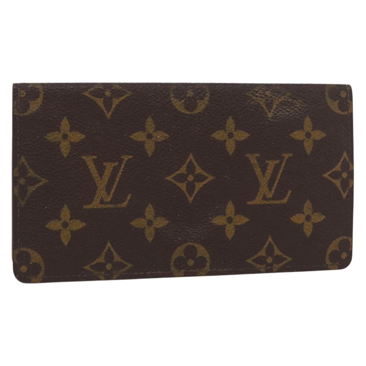 LOUIS VUITTON Monogram Agenda Poche Note Cover R20503 LV Auth 148684