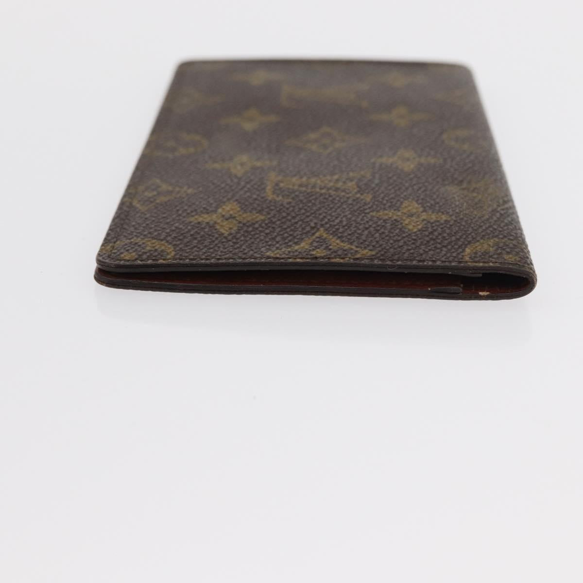 LOUIS VUITTON Monogram Agenda Poche Note Cover R20503 LV Auth 148684