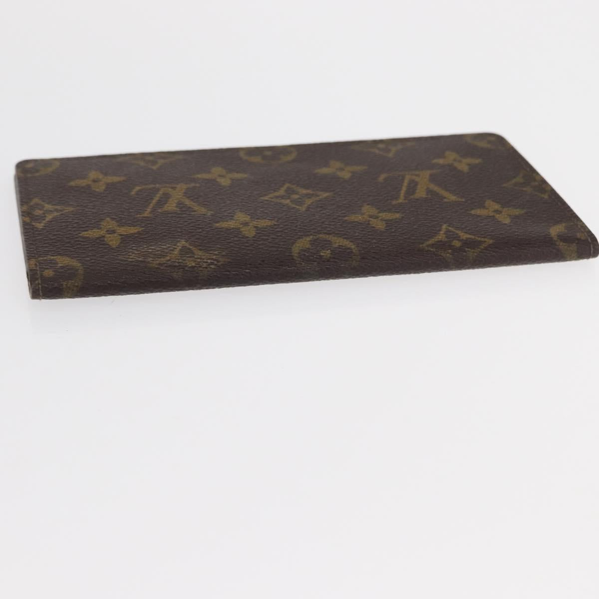 LOUIS VUITTON Monogram Agenda Poche Note Cover R20503 LV Auth 148684