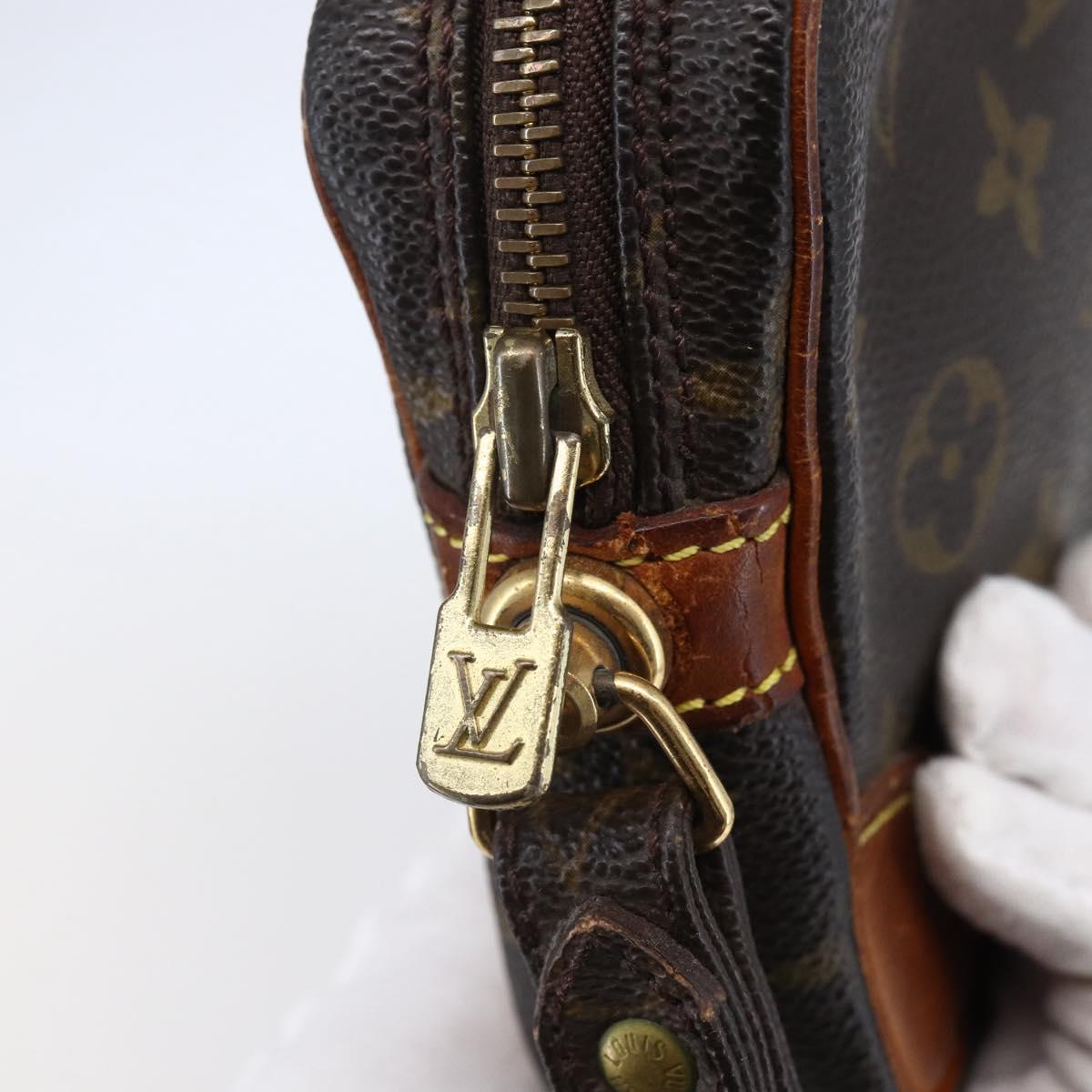 LOUIS VUITTON Monogram Marly Dragonne PM Clutch Bag M51827 LV Auth 148700