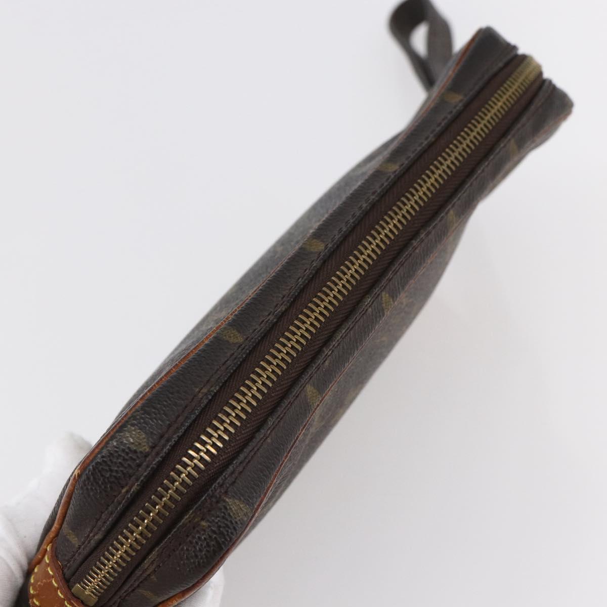 LOUIS VUITTON Monogram Marly Dragonne PM Clutch Bag M51827 LV Auth 148700