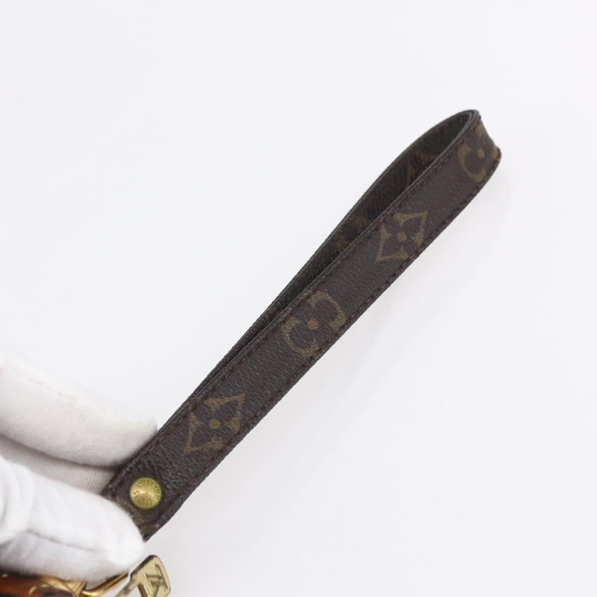 LOUIS VUITTON Monogram Marly Dragonne PM Clutch Bag M51827 LV Auth 148700