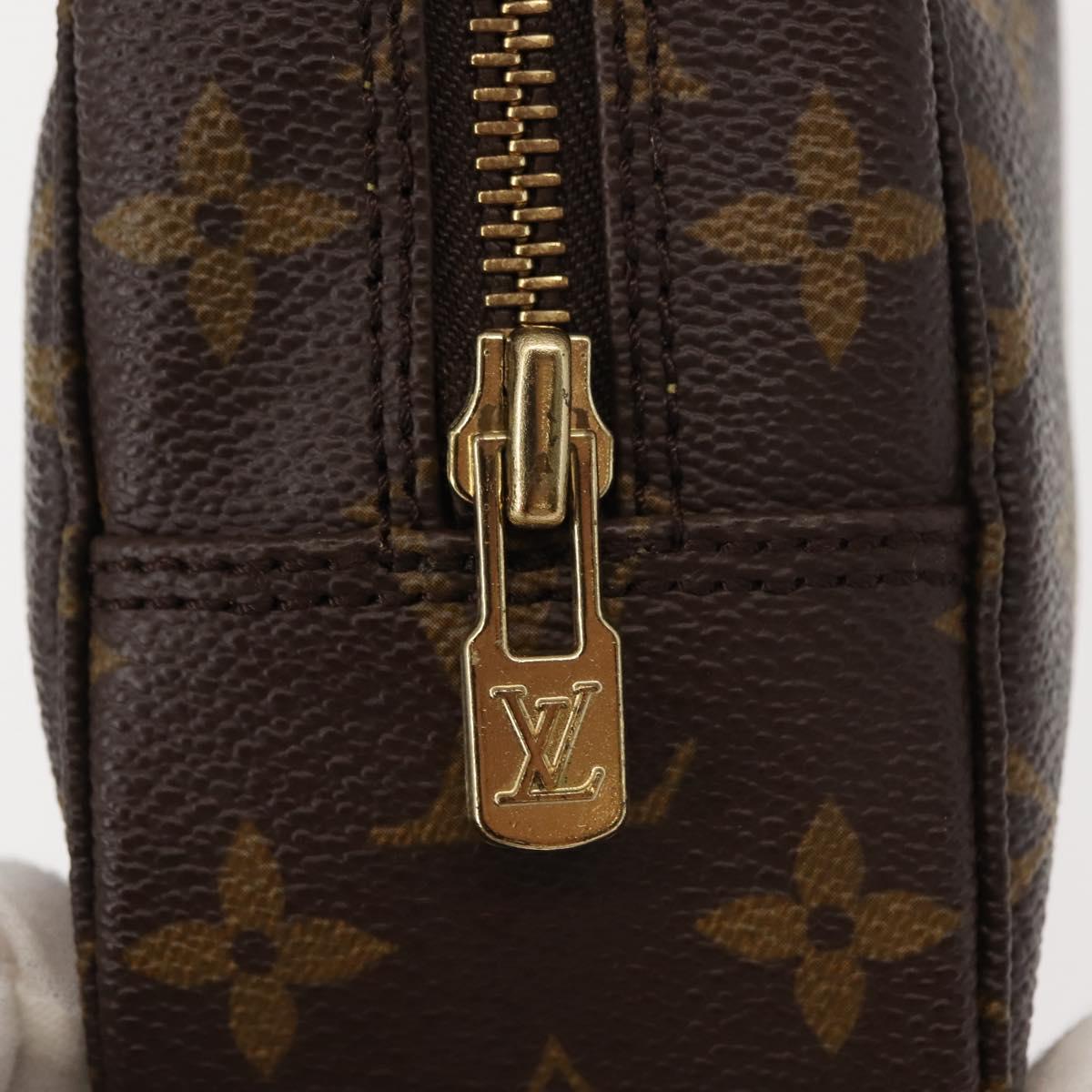 LOUIS VUITTON Monogram Trousse Toilette 23 Clutch Bag M47524 LV Auth 148705