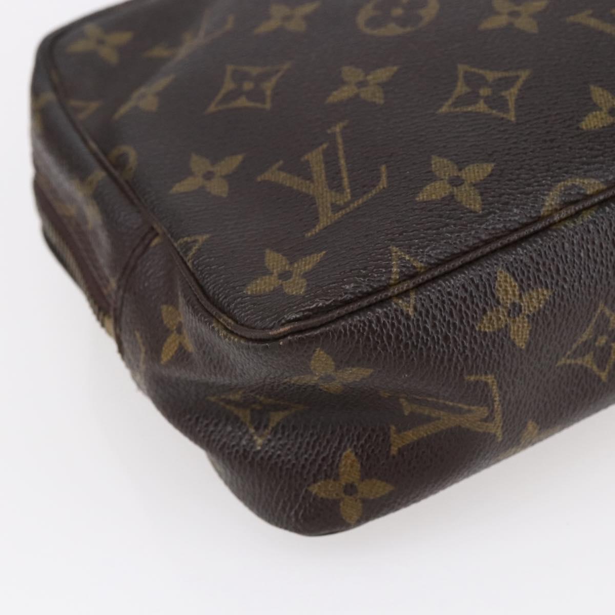 LOUIS VUITTON Monogram Trousse Toilette 23 Clutch Bag M47524 LV Auth 148706