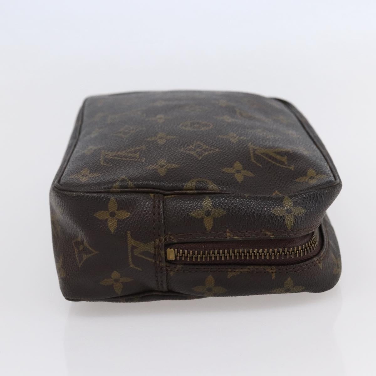 LOUIS VUITTON Monogram Trousse Toilette 23 Clutch Bag M47524 LV Auth 148706