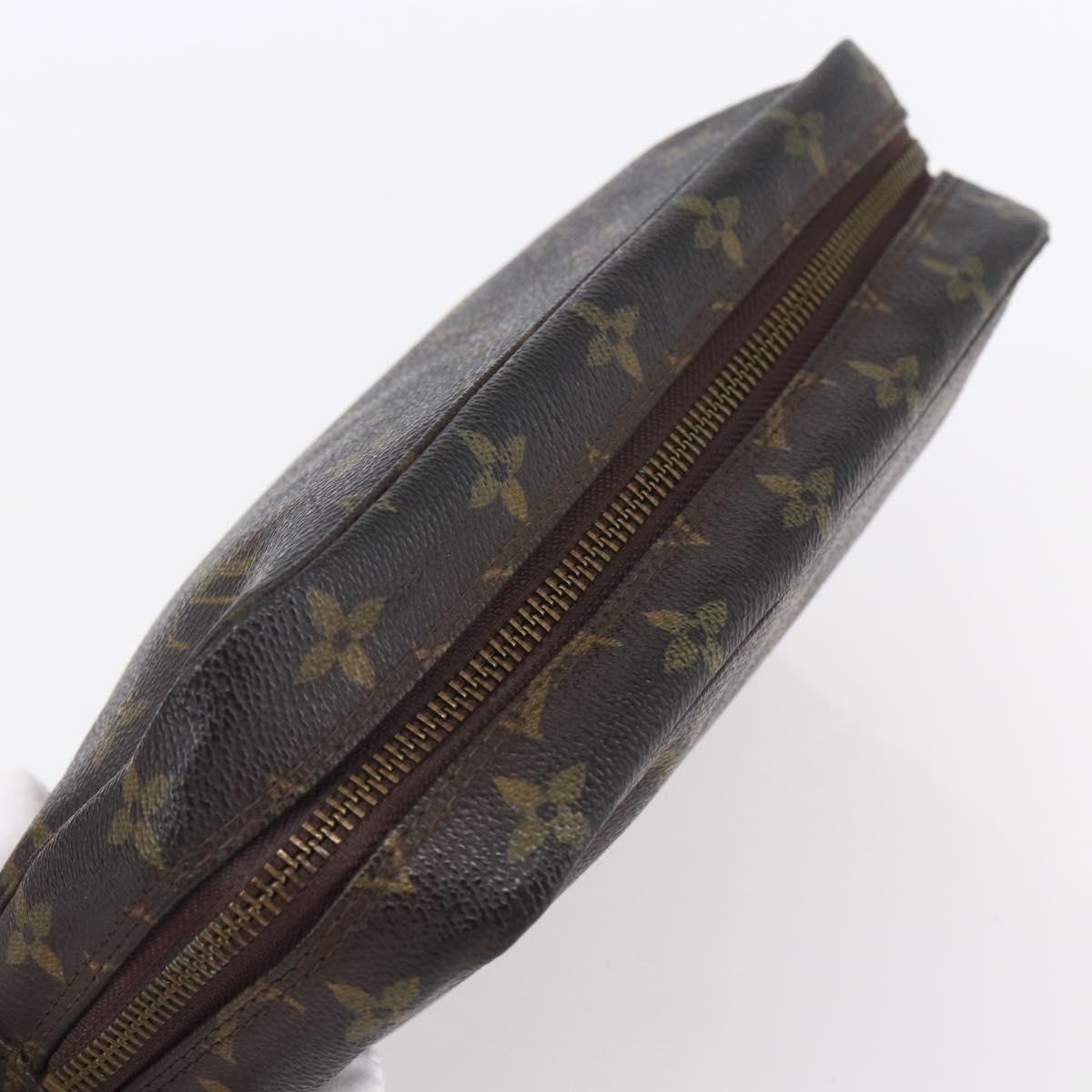 LOUIS VUITTON Monogram Trousse Toilette 23 Clutch Bag M47524 LV Auth 148706