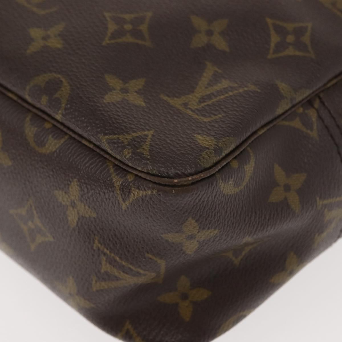 LOUIS VUITTON Monogram Trousse Toilette 28 Clutch Bag M47522 LV Auth 148708