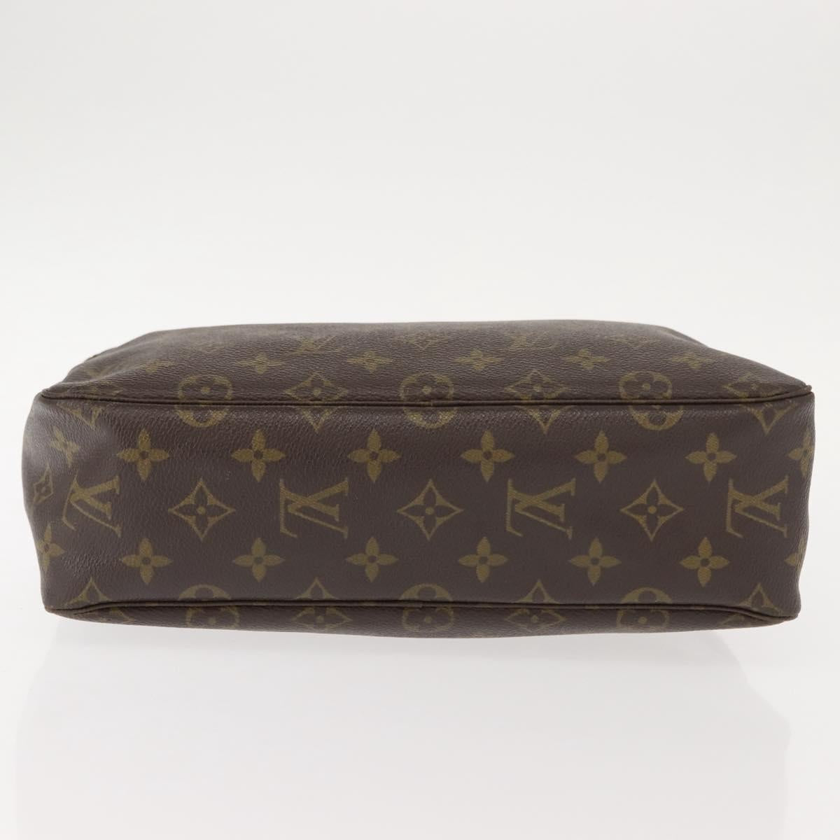 LOUIS VUITTON Monogram Trousse Toilette 28 Clutch Bag M47522 LV Auth 148708