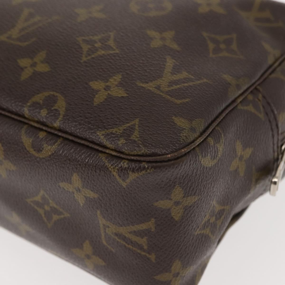LOUIS VUITTON Monogram Trousse Toilette 28 Clutch Bag M47522 LV Auth 148708