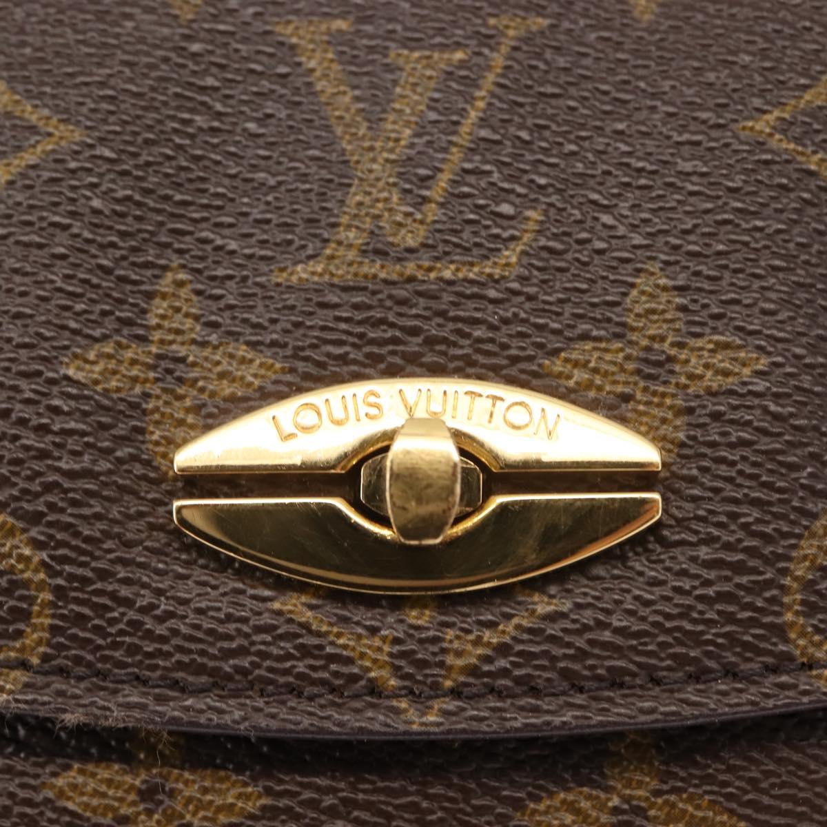 LOUIS VUITTON Monogram Malesherbes Hand Bag M51379 LV Auth 148715