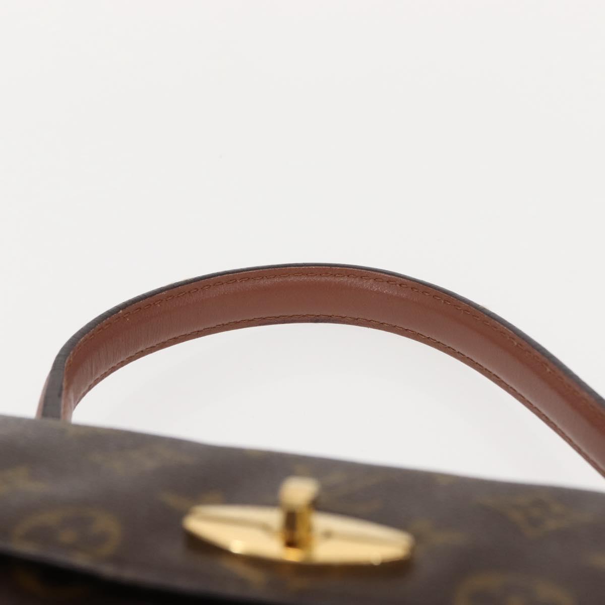LOUIS VUITTON Monogram Malesherbes Hand Bag M51379 LV Auth 148715