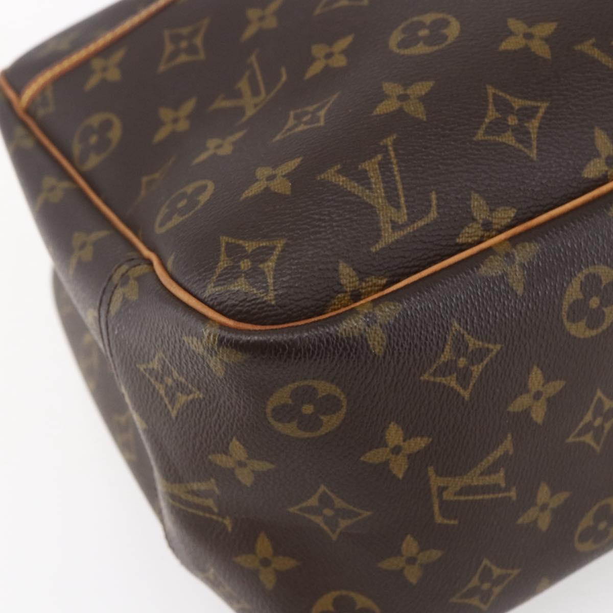 LOUIS VUITTON Monogram Deauville Hand Bag M47270 LV Auth 148716