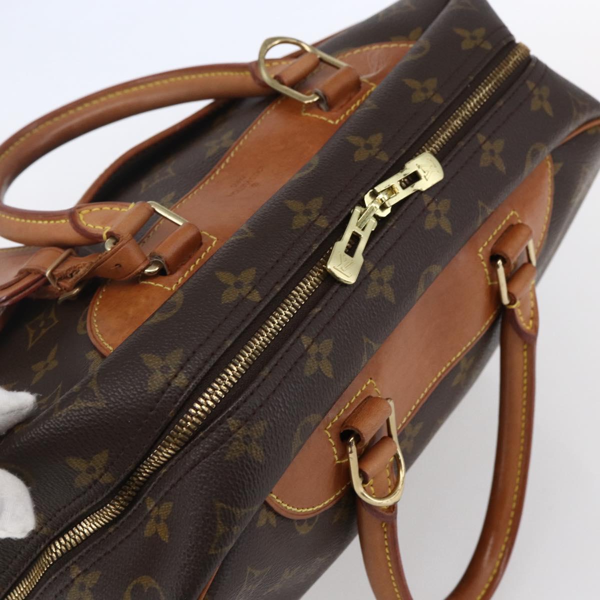 LOUIS VUITTON Monogram Deauville Hand Bag M47270 LV Auth 148716